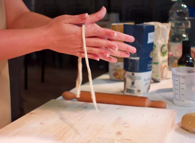Chiusi: Cooking Class con pranzo e degustazione vini